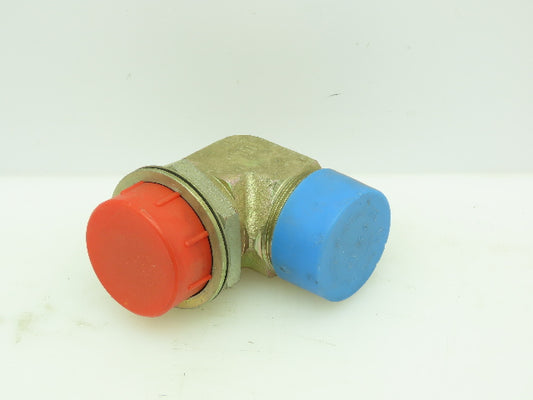 TripleLok 37° Flare Male Elbow Connector SAE-24  1-1/2" JIC x 1-1/2" BSPP O-Ring