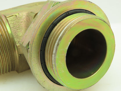 Triple-Lok 37° Flare Male Elbow Connector SAE-20  1-1/4" JIC x 1-1/4" BSPP