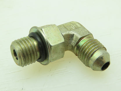 Triple-Lok 37° Flare Male Elbow SAE-4  1/4" JIC  x 1/4" O-Ring Boss  LOT of 10
