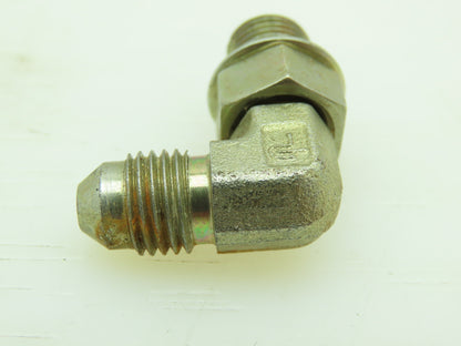 Triple-Lok 37° Flare Male Elbow SAE-4  1/4" JIC  x 1/4" O-Ring Boss  LOT of 10