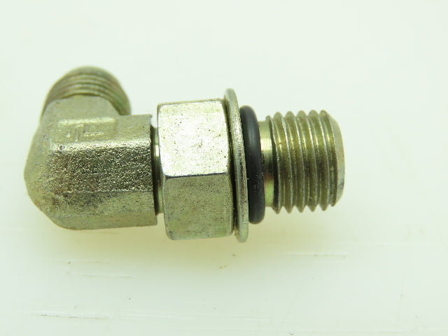 Triple-Lok 37° Flare Male Elbow SAE-4  1/4" JIC  x 1/4" O-Ring Boss  LOT of 10
