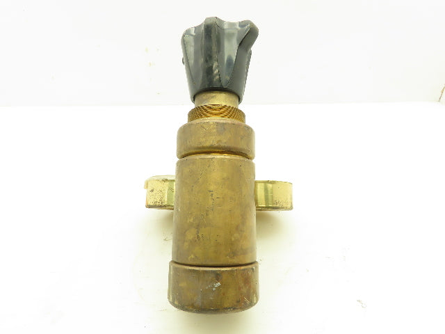 Harris 750 Servo Dome Adjustable Gas Brass Regulator 500PSI Dual Gauge