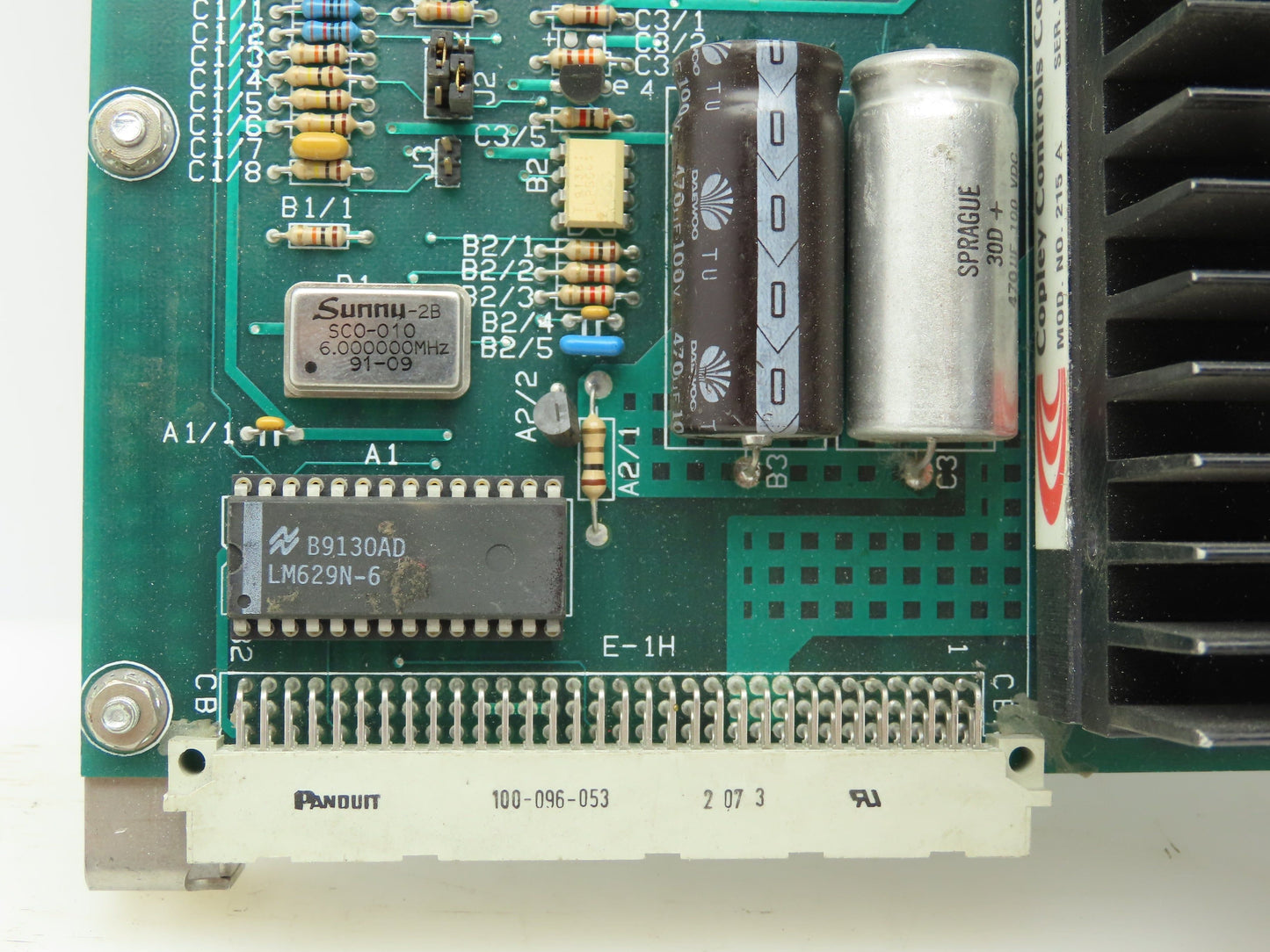 Bell and Howell 215 A Copley Controls Servo Amplifier Controller Slave Rev 2