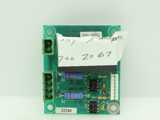 Bell and Howell CS-538-000J AC Driver Board REV. 2 700 2067