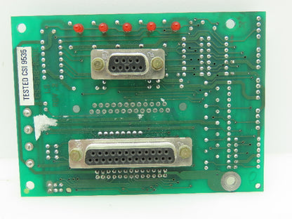 Bell and Howell CS-538-000E Rev 2 Serial Adapter Card Assy 7002057 Circuit Board