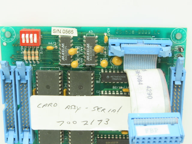 Bell and Howell CS-538-000D Serial I/O Card Assy Input/Output 7002173 Circuit Bd