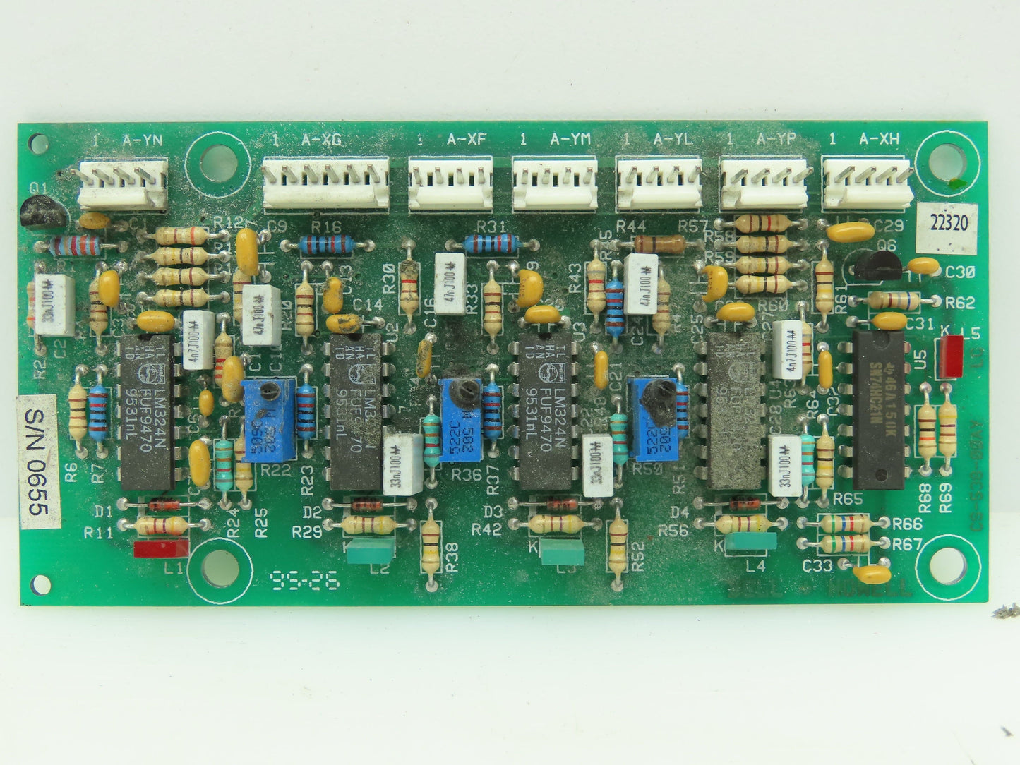 Bell and Howell CS53800AY L.S. Autoload Adapter Card Assy Servo Controller