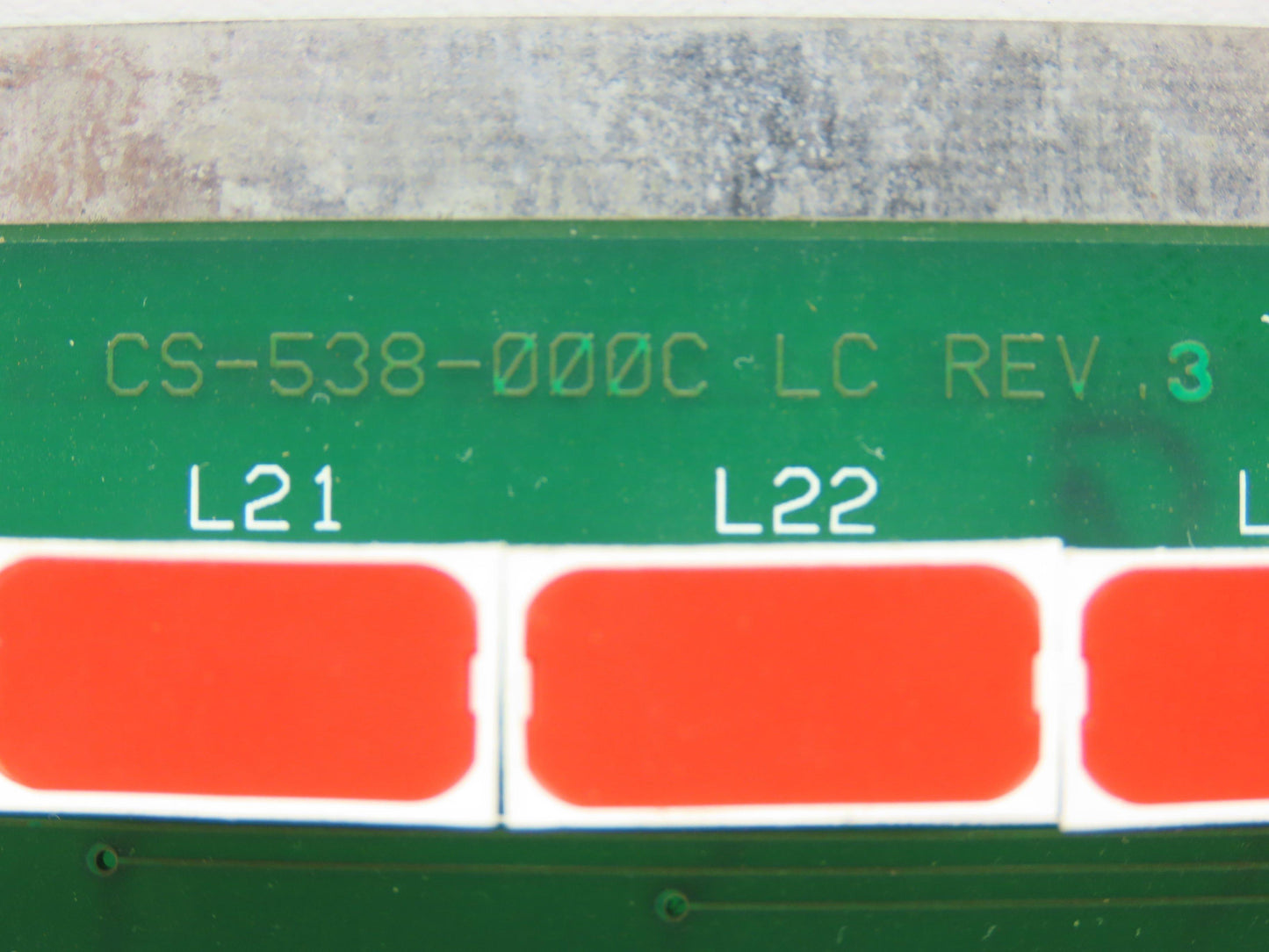 Bell and Howell CS-538-000C L.S. Console Rev 3 Control Panel Repaired