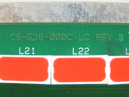 Bell and Howell CS-538-000C L.S. Console Rev 3 Control Panel Repaired