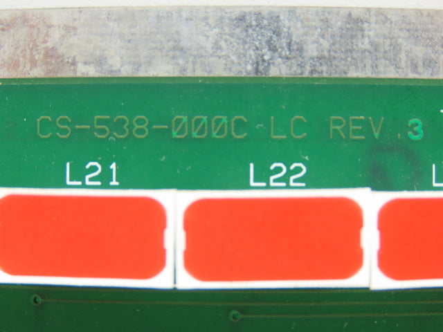 Bell and Howell CS-538-000C L.S. Console Rev 3 Control Panel Repaired