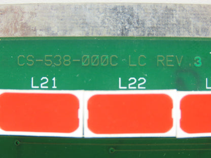 Bell and Howell CS-538-000C L.S. Console Rev 3 Control Panel Repaired