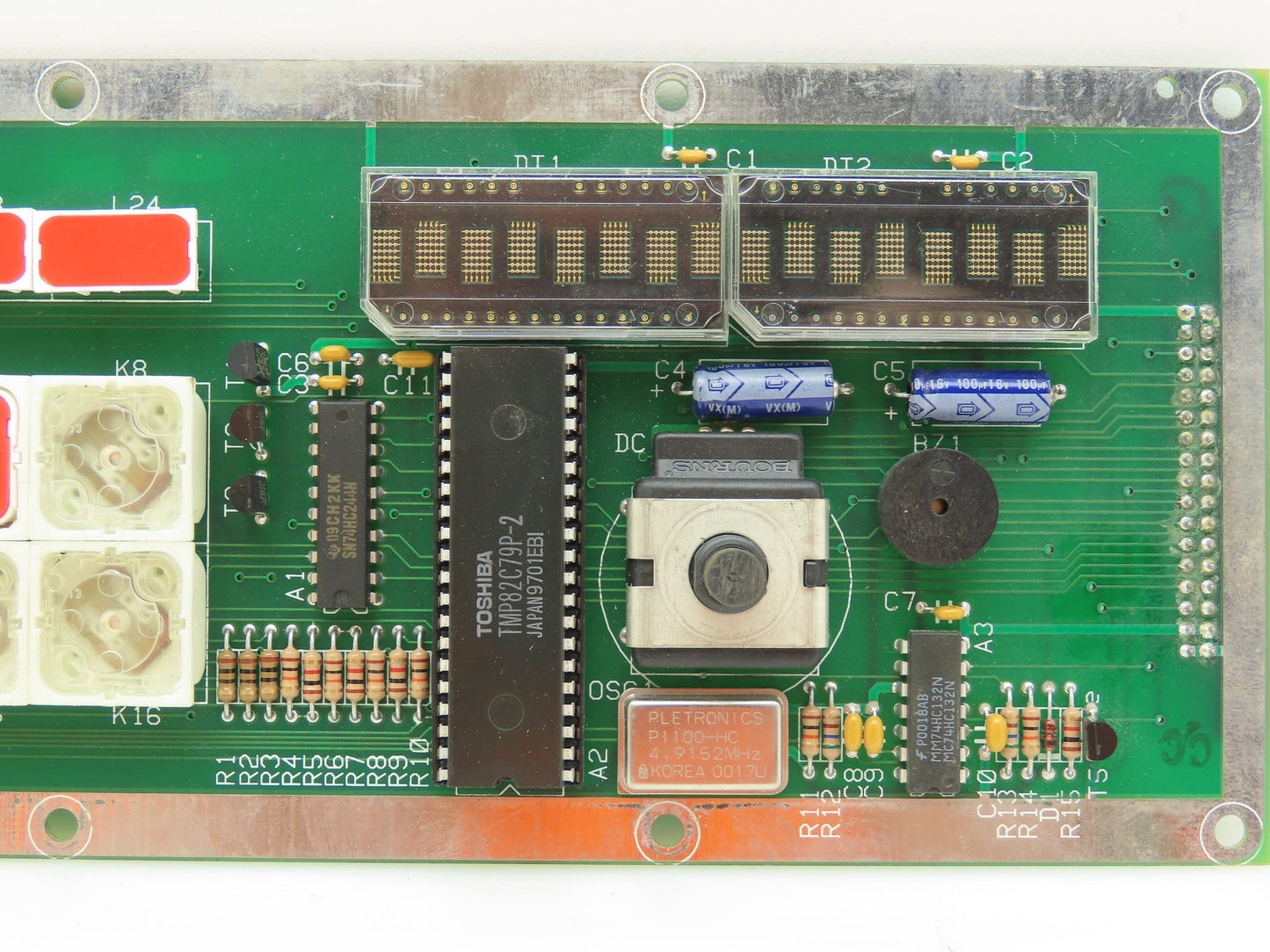 Bell and Howell CS-538-000C L.S. Console Rev 3 Control Panel Repaired