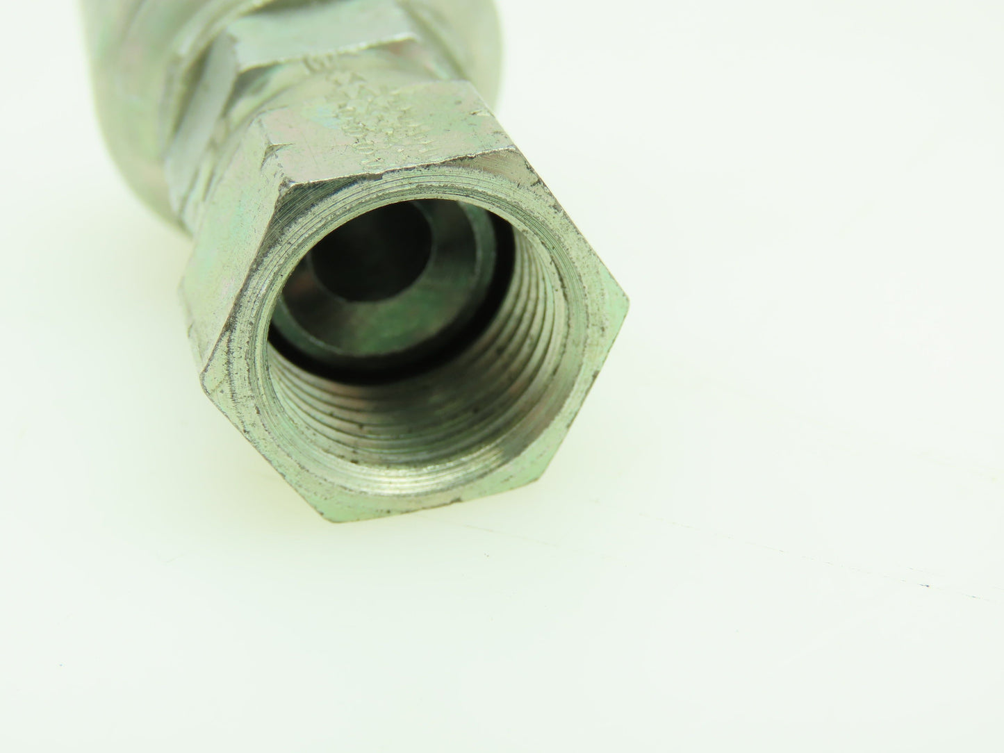 Female 37° Swivel Hydraulic Crimp SAE-6  3/8" JIC x 3/8" Hose ID  Lot of 4