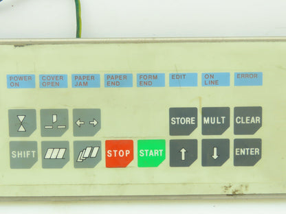 Bell and Howell CS-538-000C L.S. Control Panel Complete 7002061 SS Backplate