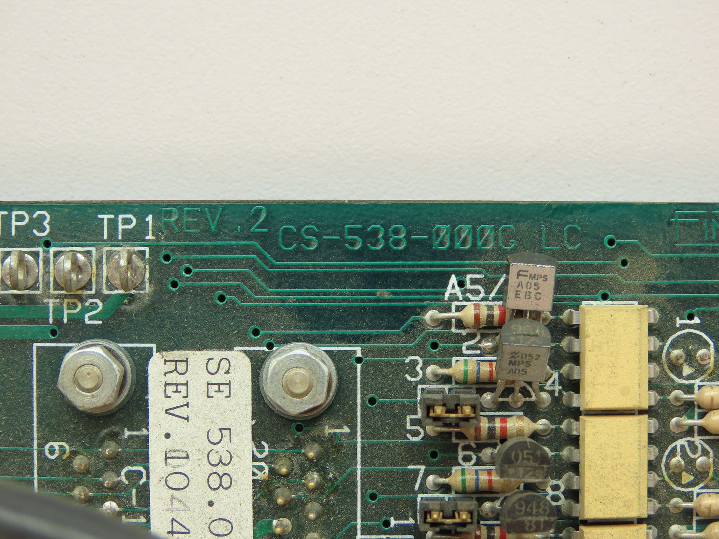 Bell and Howell CS-538-000G LS Control Panel Complete Interface Servo Controller