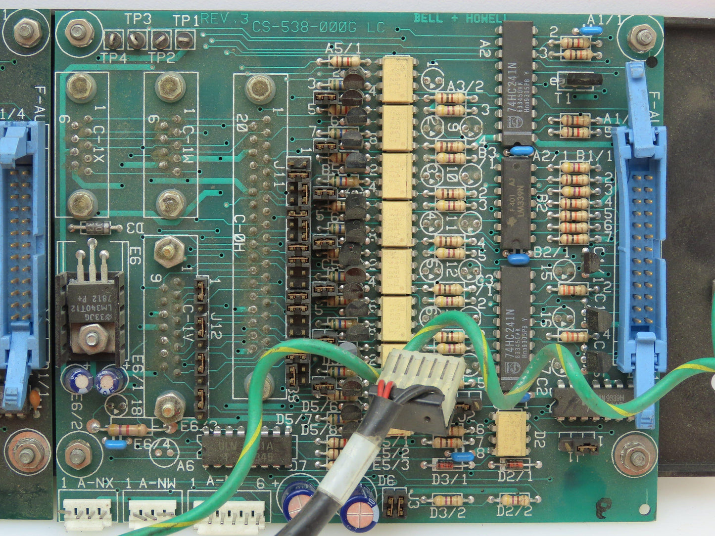 Bell and Howell CS-538-000G LS Control Panel Complete Interface Servo Controller