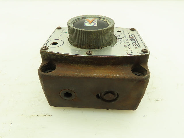 Vickers FCG-02-1500-40JA-S40 Adj. Hydraulic Flow Control/Check Valve FCG-02-1500