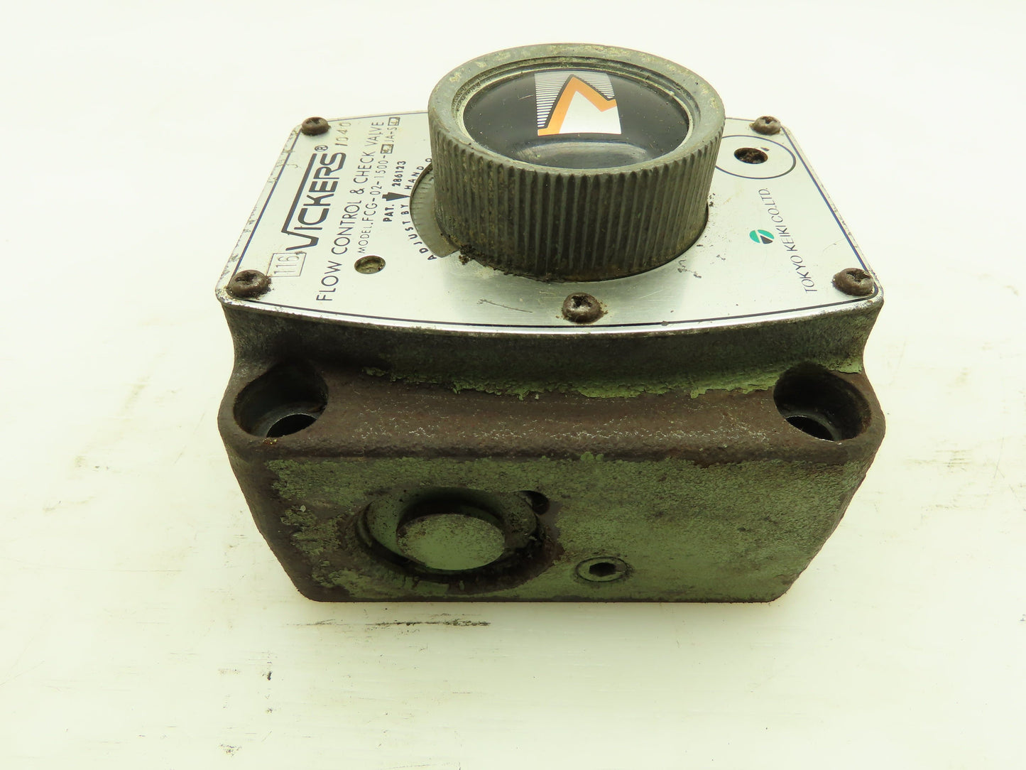 Vickers FCG-02-1500-40JA-S40 Adj. Hydraulic Flow Control/Check Valve FCG-02-1500