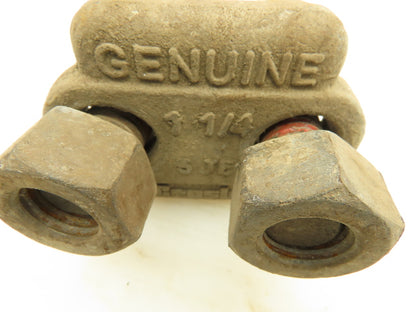 Crosby Crosby 1-1/4" Cable Clamp Cable Wire Rope U Clamp ?	Lot of 5