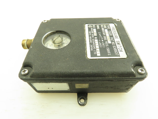 Nagano CQ20 Electric Pressure Switch Range 142PSI 10 kg/cm2   938807
