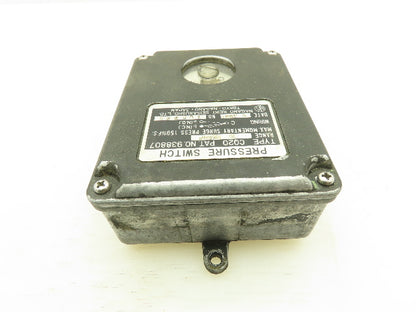 Nagano CQ20 Electric Pressure Switch Range 142PSI 10 kg/cm2   938807