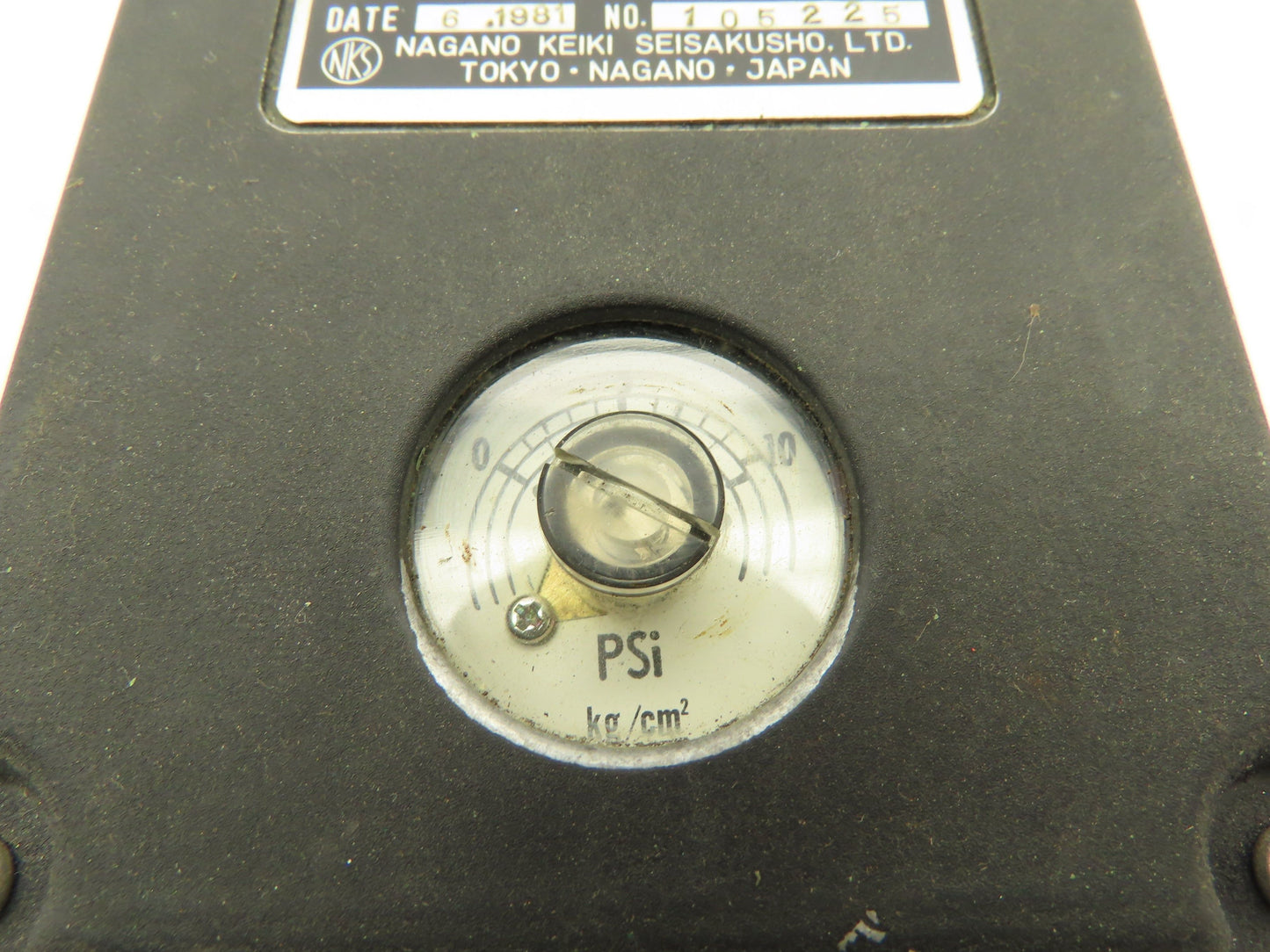 Nagano CQ20 Electric Pressure Switch Range 142PSI 10 kg/cm2   938807