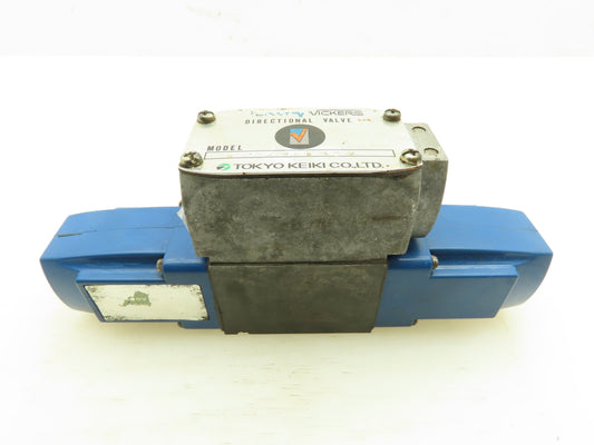 Vicker DG4V-3-6C-W-T-10-JA-S310 Hyd Directional Control Solenoid Valve 100V Coil
