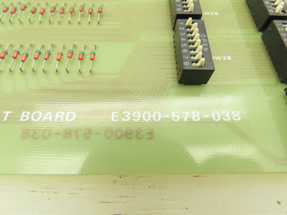 E3900-578-038 Pattern Set Board 50-Pin Male Plug-In  1S953x48
