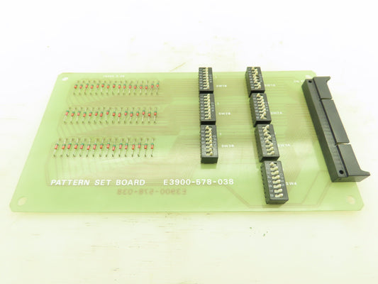 E3900-578-038 Pattern Set Board 50-Pin Male Plug-In  1S953x48