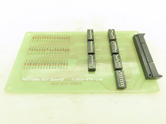 E3900-578-038 Pattern Set Board 50-Pin Male Plug-In  1S953x48