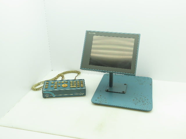 K J Law G2500 M3300-ES03 Ultra Gage Key Box Pad & 10" Monitor Display