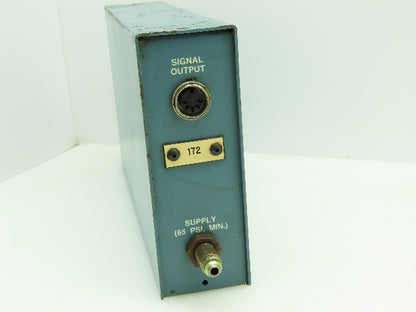 K J Law G2600 Converter Pneumatic to Electric Transducer 65PSI Tune
