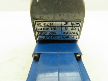 Vicker DG4V-3-2A-W-T-10-JA-S310 Hyd. Directional Control Valve 100V Coil 5000PSI