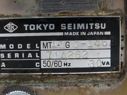 Tokyo Seimitsu MTA1GS1462 Multi-Selector Gage Head A 4 Selector 100VAC