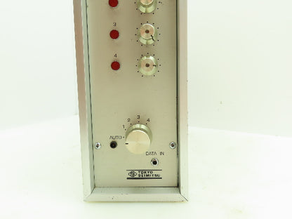 Tokyo Seimitsu MTA1GS1462 Multi-Selector Gage Head A 4 Selector 100VAC