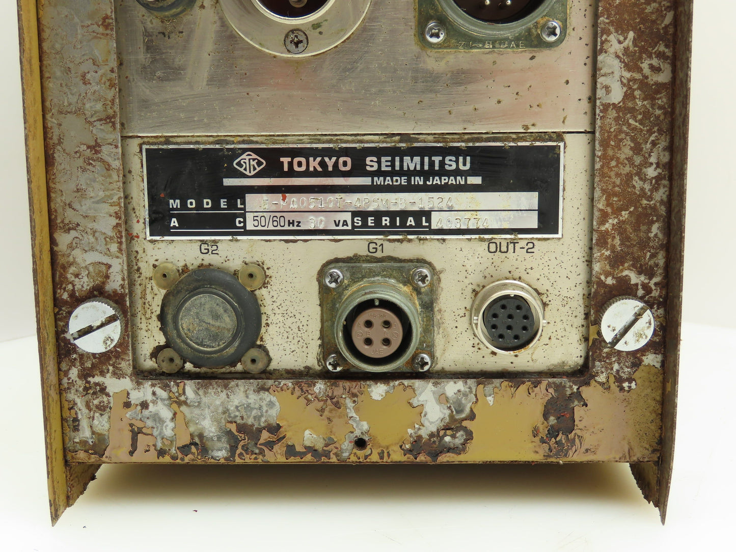 Tokyo Seimitsu E-PA0510T-4PSM-B-1524 Pulcom-T Controller 100VAC Input Module