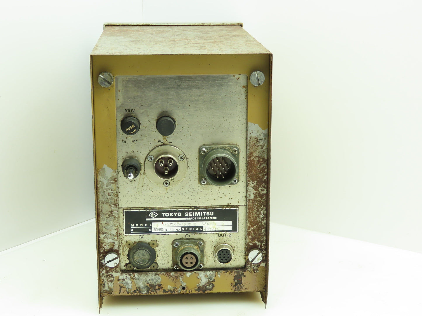 Tokyo Seimitsu E-PA0510T-4PSM-B-1524 Pulcom-T Controller 100VAC Input Module