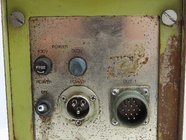 Tokyo Seimitsu E-PA0510T-2PS Pulcom-T Controller 100VAC Input Module