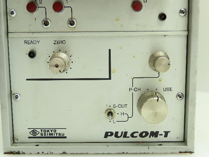 Tokyo Seimitsu E-PA0510T-2PS Pulcom-T Controller 100VAC Input Module