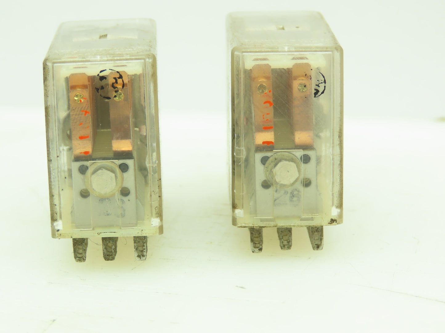Potter & Brumfield R10-E1-X8-115VAC Relay 8PDT 5A 115 VAC LOT of 2