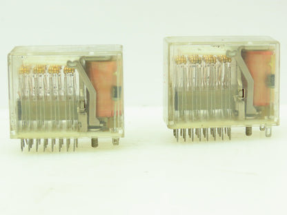 Potter & Brumfield R10-E1-X8-115VAC Relay 8PDT 5A 115 VAC LOT of 2