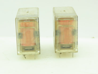 Potter & Brumfield R10-E1-X8-115VAC Relay 8PDT 5A 115 VAC LOT of 2