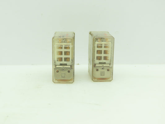 Potter & Brumfield R10-E1-X8-115VAC Relay 8PDT 5A 115 VAC LOT of 2