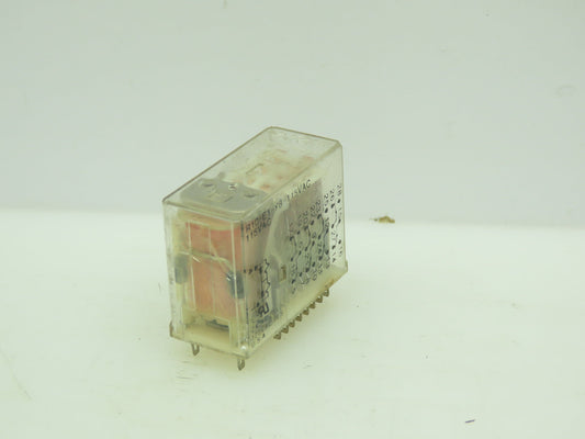 Potter & Brumfield R10-E1-Y8-115VAC Relay 8PDT 2A 120VAC 115V Coil Voltage AMF