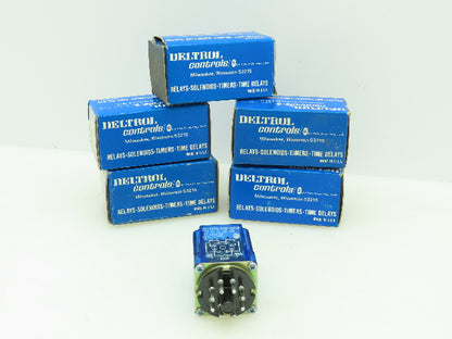 Deltrol Controls 105 20107-81 SPDT Relay 12 VAC Coil 5 Amp Lot of 5