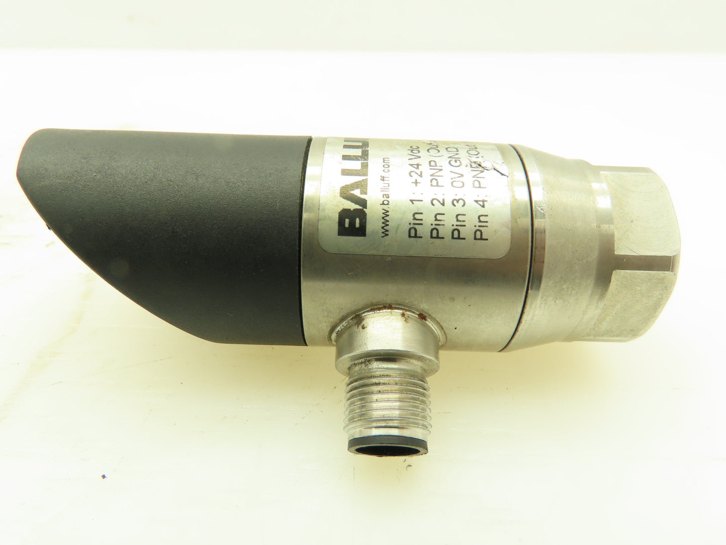 Balluff BSP005C Pneumatic Pressure Sensor Switch w/Display 145PSI 24VDC 1/4"NPT