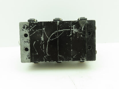 A239SS-120-A IR ARO Pneumatic Solenoid Air Control 2 Valve Manifold Block 3/8"