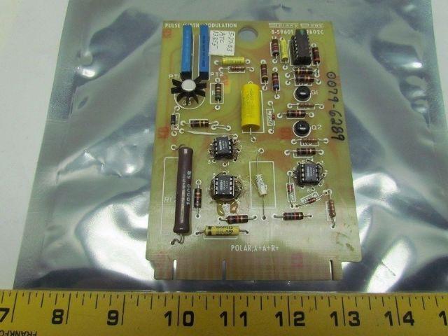 Sciaky Bros 816683 B-S9601 P-S9602C Pulse Width Modulation Board PC PCB P-S9604C