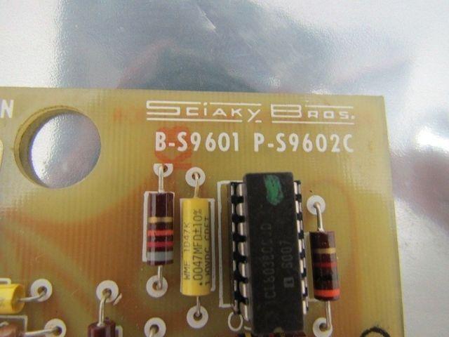 Sciaky Bros 816683 B-S9601 P-S9602C Pulse Width Modulation Board PC PCB P-S9604C