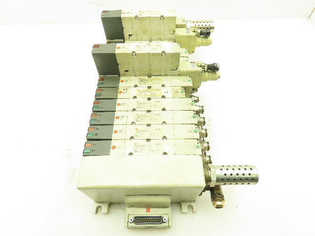 SMC VQ4301-5 Numatics Solenoid 12-Valve/Station Manifold Block VQ4101-5/VQ4200-5